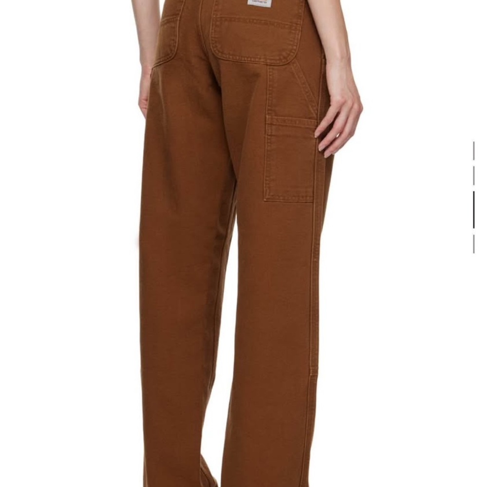 CARHARTT WIP Brown Double Knee Jeans